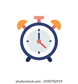 Stylish Alarm Clock Icon for Timely Reminders