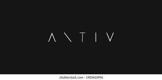 Alfabeto elegante. Tipo de letra de línea de segmento delgado, minimalista para el moderno logotipo futurista, elegante monograma, dispositivo digital.Letras de estilo minimalista, diseño de tipografía vectorial.
