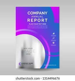 Stylish annual report template