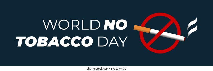 Say No Smoking Cover Banner On Stock Vector (Royalty Free) 1911889009