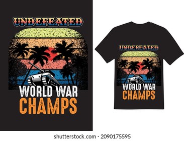 stylish and apparel trendy t-shirt design