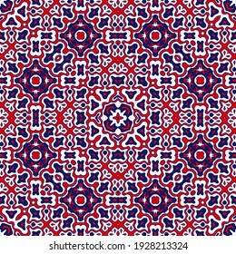Stylish arabic motifs seamless pattern vector design. Organic abstract ornament. Curtains print endless pattern. Vintage design. Interior decor print.