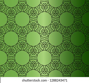 Stylish Arabic,Morrocan pattern. Seamless vector background.