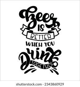 Stylish, awesome and great beer illustrations and art.