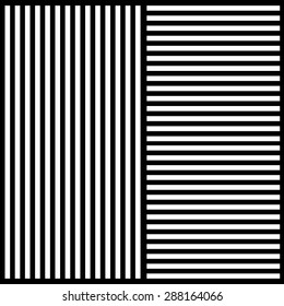Stylish background of black and white stripes in different direc