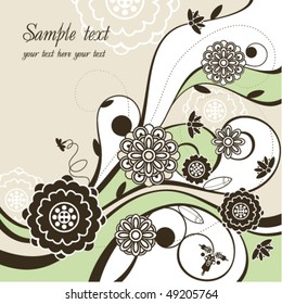 stylish background with free place four text