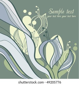 stylish background with free place four text