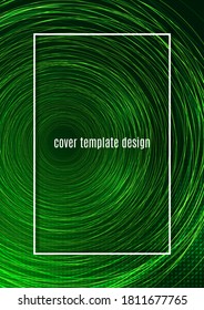 Fondo elegante con muchos círculos brillantes. Plantilla para su presentación, diseño de volante, banners, logotipo, presentación. Ilustración del vector