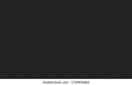 Stylish background pattern of geometric polygons with indented outline. Vector graphics on a black background.