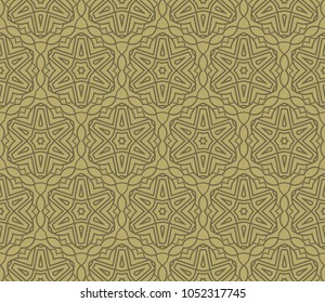 Stylish background. Seamless vector illustration. Geometric ornament. For design