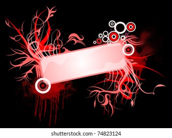 stylish banner for your text