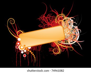 stylish banner for your text