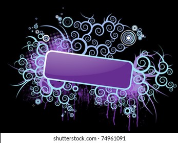 stylish banner for your text