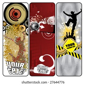 Stylish banners