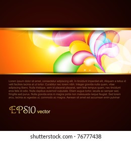 stylish beautiful vector eps10 template