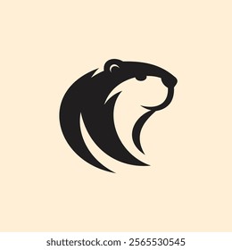 Stylish Beaver, Logo Modern Flair