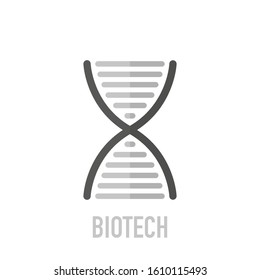 Stylish Biotech Logo Template. The Biotech logo for use as a DNA sequencer.
