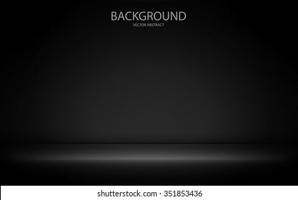 Stylish black background with light effects