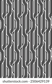 Stylish black geometric pattern with diagonal design.