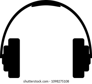 stylish black headphones