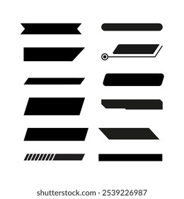 "Banner de ícone de etiqueta preta elegante, perfeito para marcas de luxo, promoções e ofertas exclusivas."