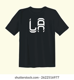 Stylish black t-shirt design featuring bold graphics, perfect for casual wear, street style, and comfort.