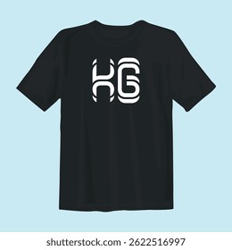 Stylish black t-shirt design featuring bold graphics, perfect for casual wear, street style, and comfort.
