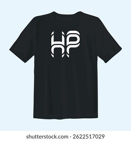 Stylish black t-shirt design featuring bold graphics, perfect for casual wear, street style, and comfort.