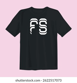 Stylish black t-shirt design featuring bold graphics, perfect for casual wear, street style, and comfort.