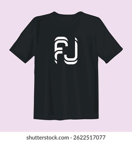 Stylish black t-shirt design featuring bold graphics, perfect for casual wear, street style, and comfort.