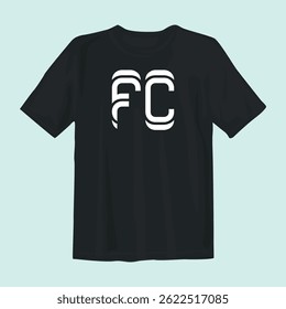 Stylish black t-shirt design featuring bold graphics, perfect for casual wear, street style, and comfort.