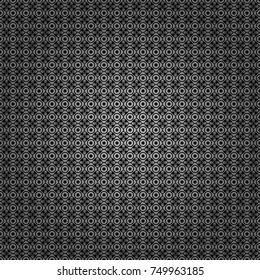 Stylish black, white and gray texture. Vector abstract geometric background. Seamless pattern with rhombus and polygons forming abstract wallpaper.