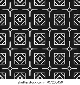 Stylish black and white pattern
