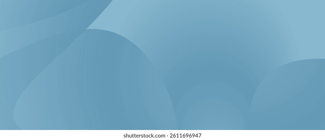 Stylish blue abstract background with translucent shapes and fluid structure. Ideal for tech branding, app UI backgrounds, or stationery.