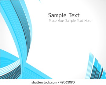 stylish blue background
