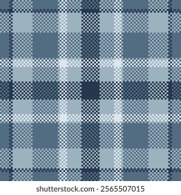 Stylish blue plaid pattern, perfect for textile designs, website backgrounds, or fashion projects.  Subtle color variations create a sophisticated and versatile texture.