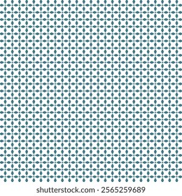 Stylish Blue and White Minimalist Geometric Pattern 