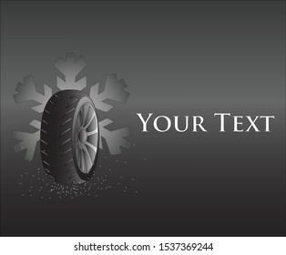 
Stylish brochure design that you can use in your winter tire products.