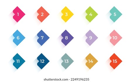 stylische Kugel-Punkte-Infografik-Symbole auf Packung 