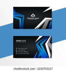 Stylish Business Card Design vector. Creative Business Card Template