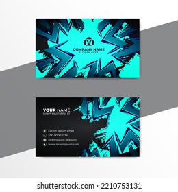 Stylish Business Card Design vector. Creative Business Card Template