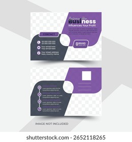 Stylish Business Card Template with Cityscape and Contact Details