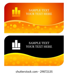 stylish business card templates vector illustration