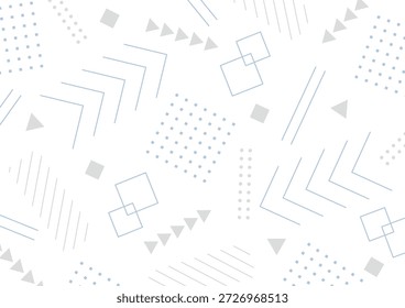 Stylish business geometric pattern background (blue), vector illustration