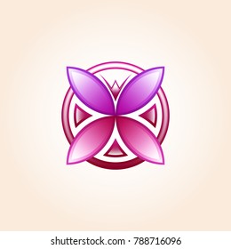 Stylish Butterfly Symbol