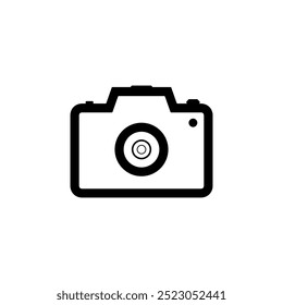 Stylish Camera Icon Vector. eps8.