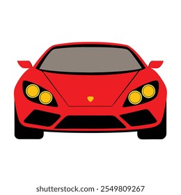 Stylish Car Illustration. Modern and Classic Vehicle Vector Design