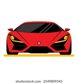 Stylish Car Illustration. Modern and Classic Vehicle Vector Design