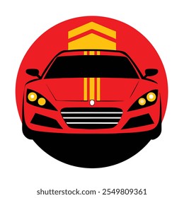 Stylish Car Illustration. Modern and Classic Vehicle Vector Design