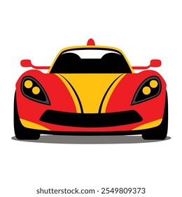 Stylish Car Illustration. Modern and Classic Vehicle Vector Design